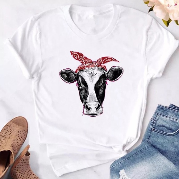 Cow Women t-shirt - Picture 3 of 4